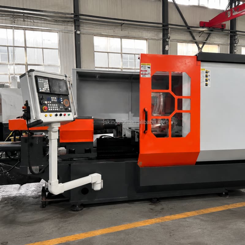 Máquina de hilado de metal CNC KSTHS1480-I de alta resistencia y personalizada