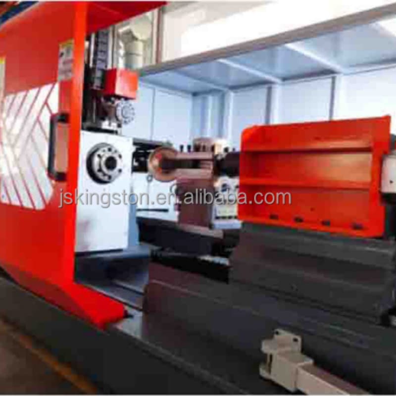 Máquina de hilado de metal CNC KSTHS1480-I de alta resistencia y personalizada