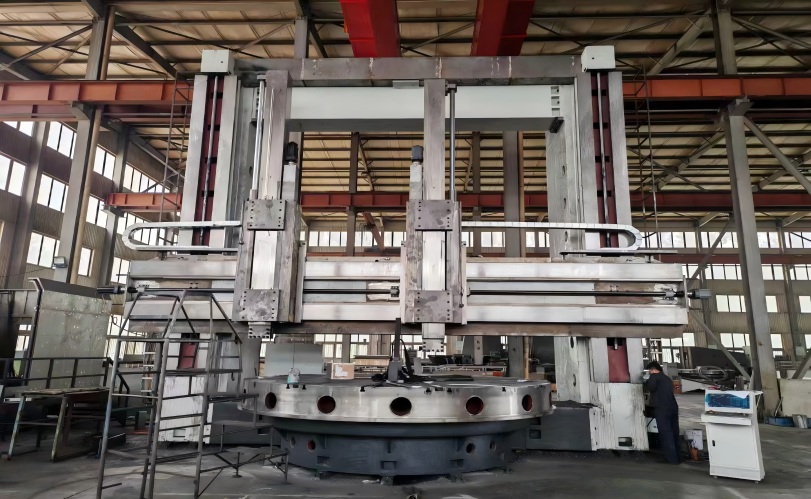 Torno vertical de doble columna CNC CK5250 de alta resistencia JSkinston