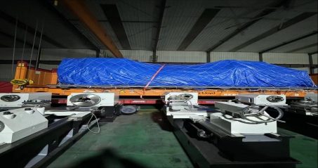 Envío de torno CNC de bancada inclinada de alta resistencia CKY61125-4000